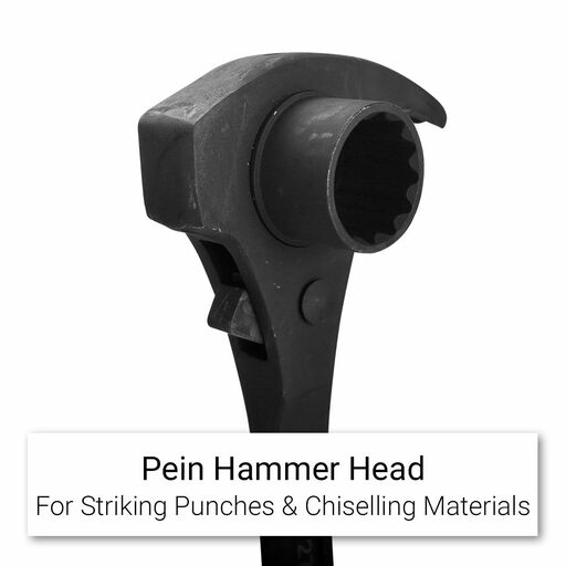 Daytona DPR2732 27mm (1") x 32mm (1.2") 4 in 1 Podger Ratchet With Claw Hammer  – image 4