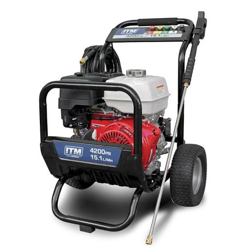 ITM TM542-4200 13HP 4200PSI Petrol Pressure Washer Powered by Honda GX390