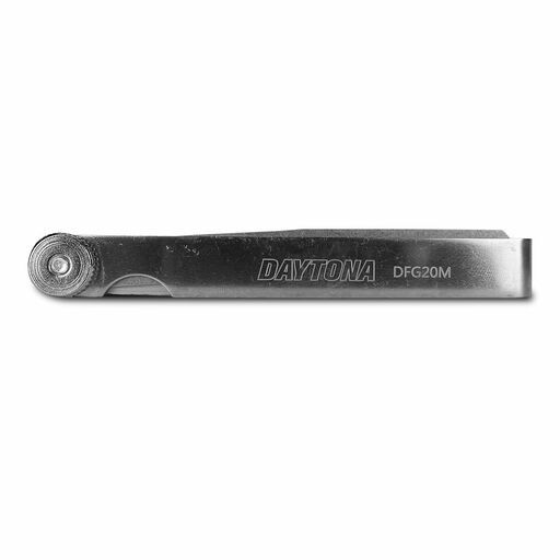 Daytona DFG20M 20pce 0.05-1.0mm Metric Feeler Gauge Blades – image 2