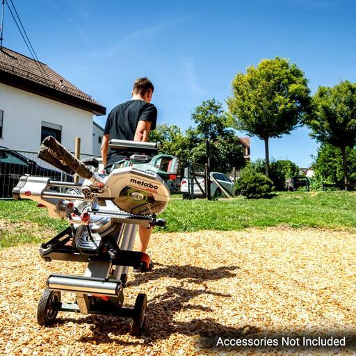 Metabo AU61430500 18V Li-ion Cordless Brushless 305mm Sliding Compound Mitre Saw Combo Kit – image 11