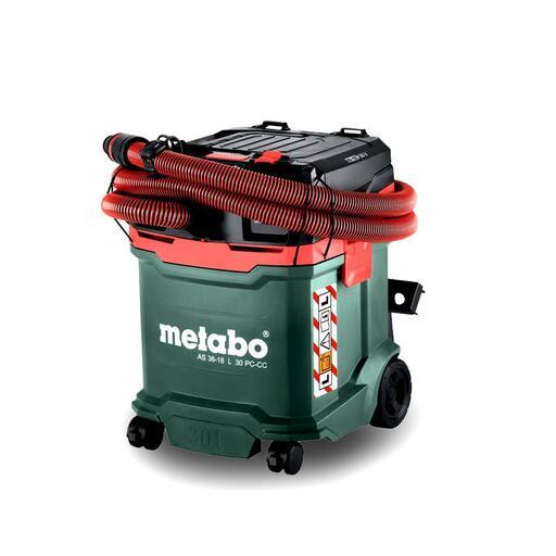Metabo AU60207300 36V (18V x 2) 5.5Ah Li-ion Cordless Brushless 30L Wet & Dry L-Class Vacuum Cleaner Combo Kit – image 5