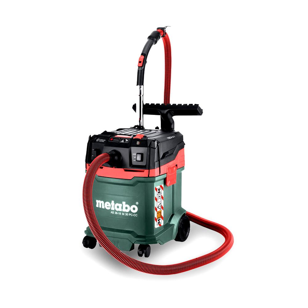 Metabo AU60207430 36V (18V x 2) Li-ion Cordless Brushless 30L Wet & Dry M-Class Vacuum Cleaner Combo Kit – image 4