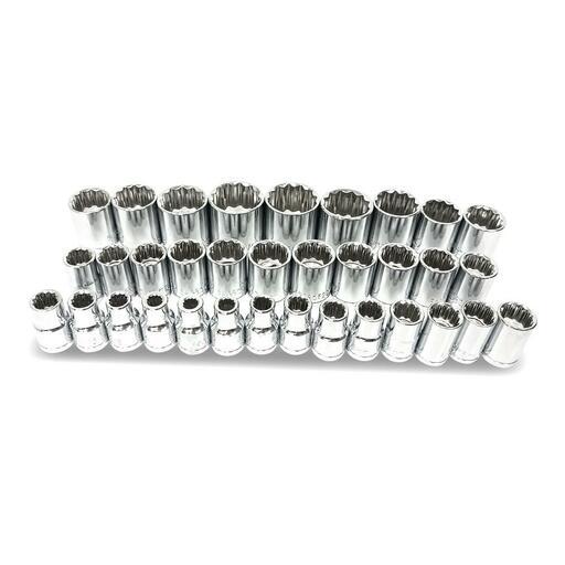 Daytona DSS42 42pce 1/2" Drive Metric 8-32mm & Imperial 5/16"-1-1/4" Socket Set – image 6