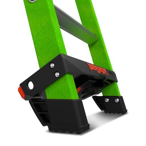 Little Giant Ladder Systems 13906-447 (13906-071) 1.8m - 3m 170kg 3-in-1 Fiberglass King Kombo 2.0 Combination Ladder with GRIP-N-GO Single-Hand Release Hinge – image 6