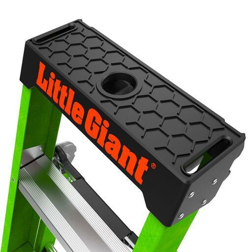 Little Giant Ladder Systems 13908-447 2.44m 170kg 3-in-1 Fiberglass King Kombo Combination Ladder – image 7