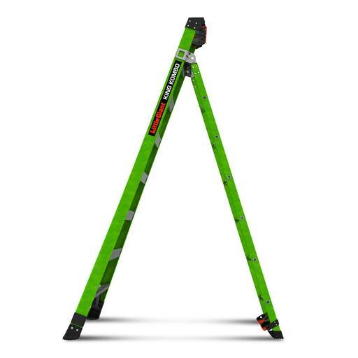 Little Giant Ladder Systems 13908-447 2.44m 170kg 3-in-1 Fiberglass King Kombo Combination Ladder – image 3