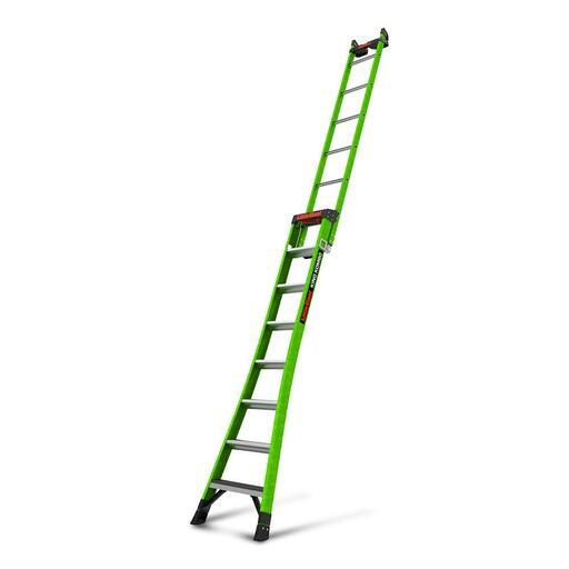 Little Giant Ladder Systems 13908-447 2.44m 170kg 3-in-1 Fiberglass King Kombo Combination Ladder – image 2