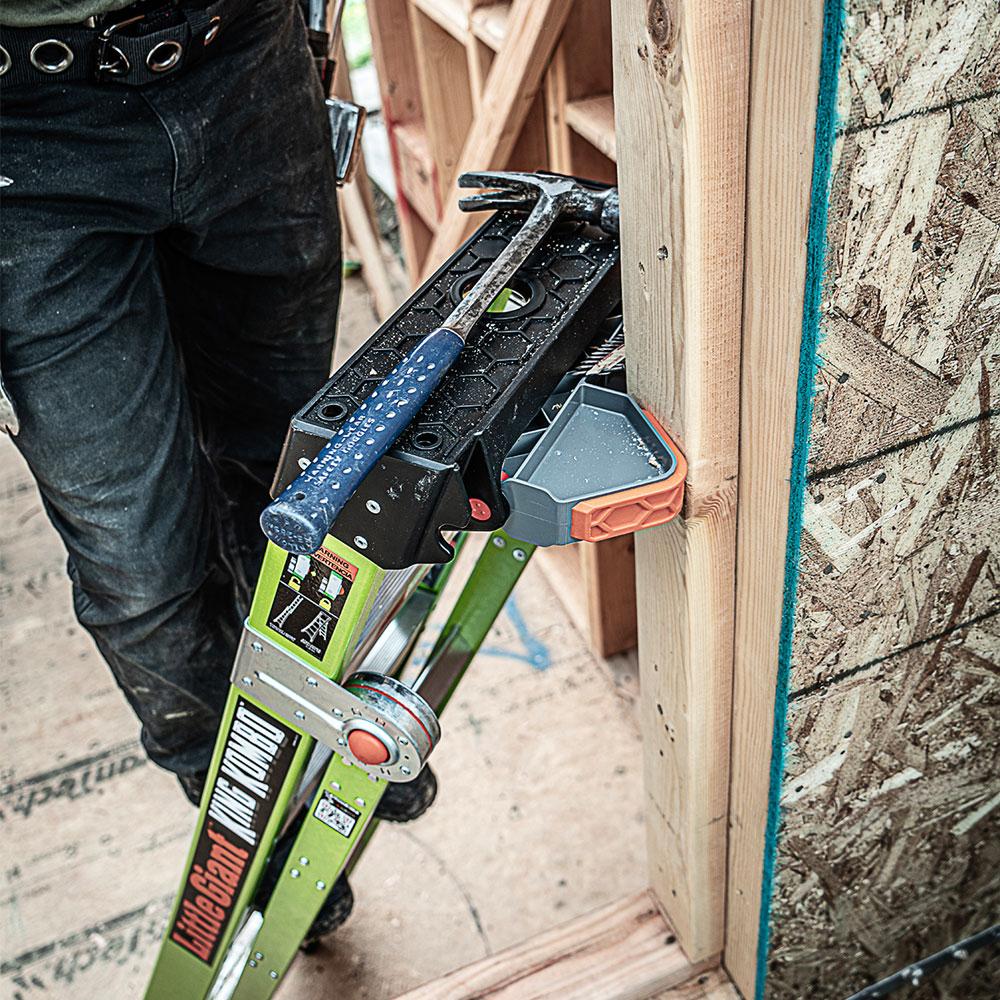 Little Giant Ladder Systems 13908-447 2.44m 170kg 3-in-1 Fiberglass King Kombo Combination Ladder – image 18