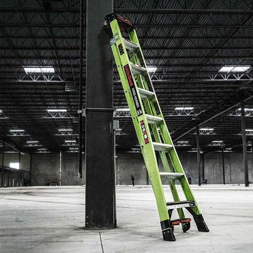 Little Giant Ladder Systems 13908-447 2.44m 170kg 3-in-1 Fiberglass King Kombo Combination Ladder – image 14