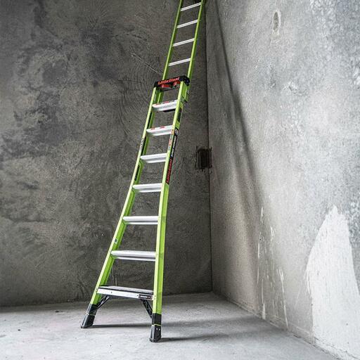 Little Giant Ladder Systems 13908-447 2.44m 170kg 3-in-1 Fiberglass King Kombo Combination Ladder – image 12