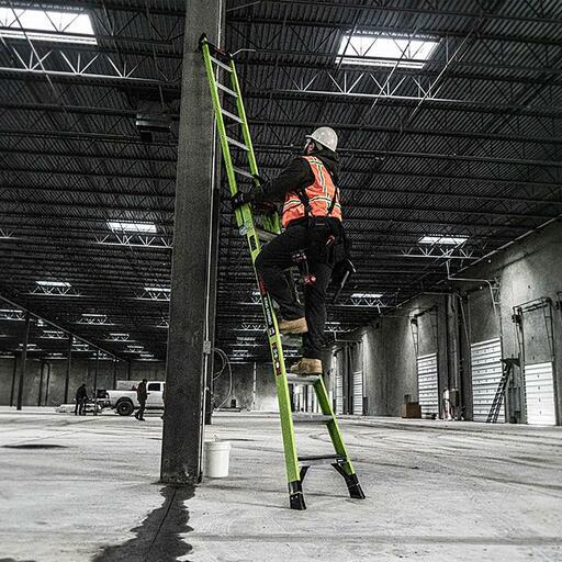 Little Giant Ladder Systems 13908-447 2.44m 170kg 3-in-1 Fiberglass King Kombo Combination Ladder – image 13