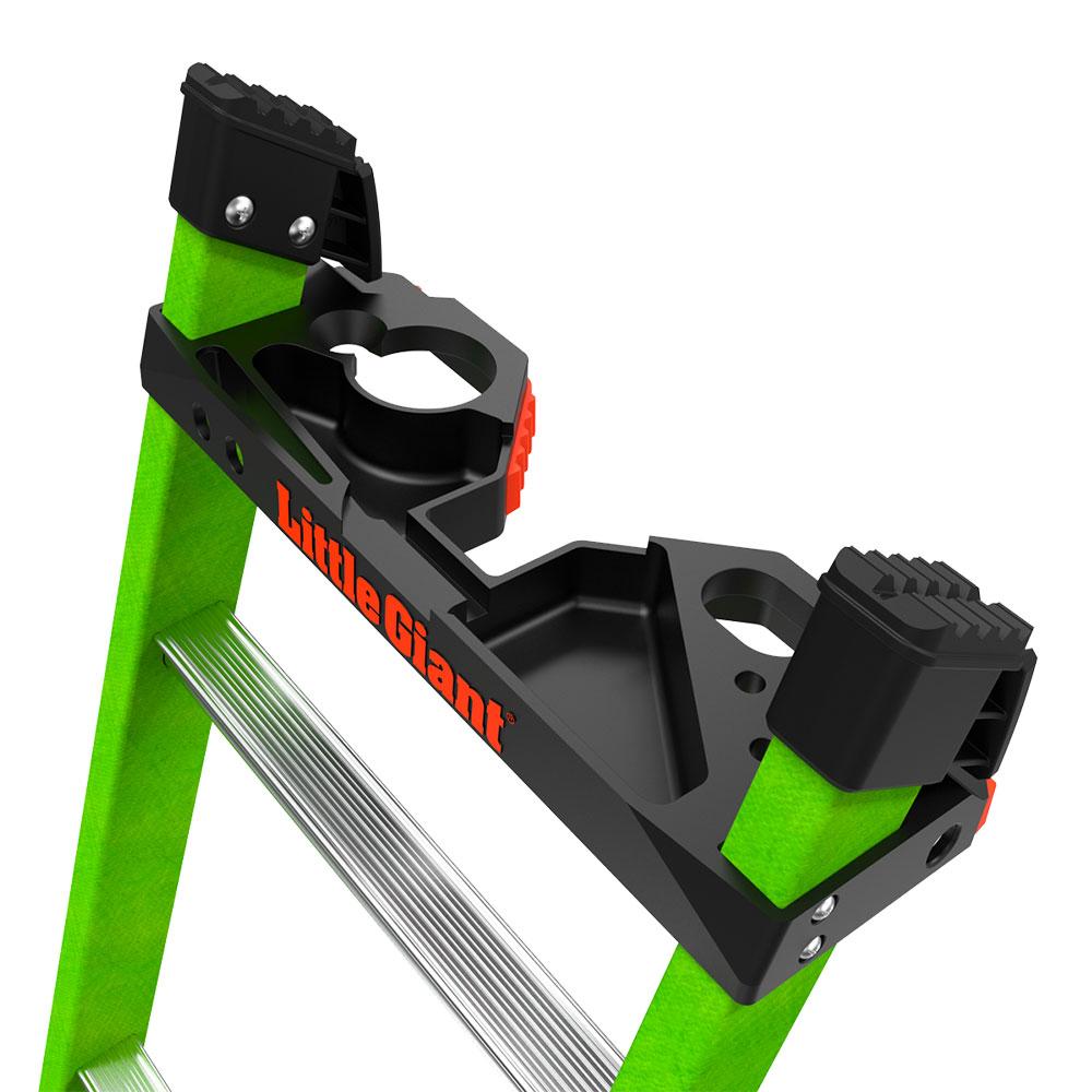 Little Giant Ladder Systems 13908-447 2.44m 170kg 3-in-1 Fiberglass King Kombo Combination Ladder – image 10
