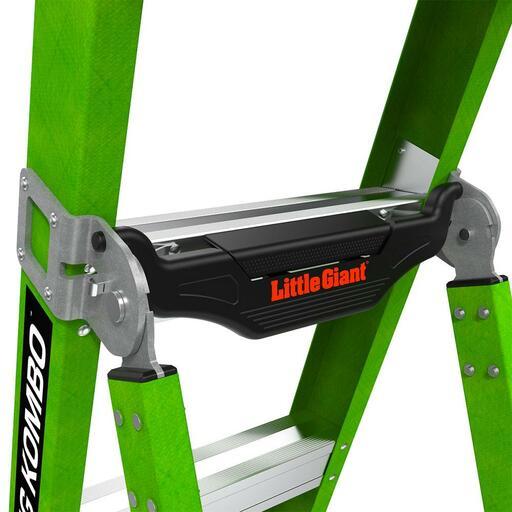 Little Giant Ladder Systems 13908-447 2.44m 170kg 3-in-1 Fiberglass King Kombo Combination Ladder – image 9