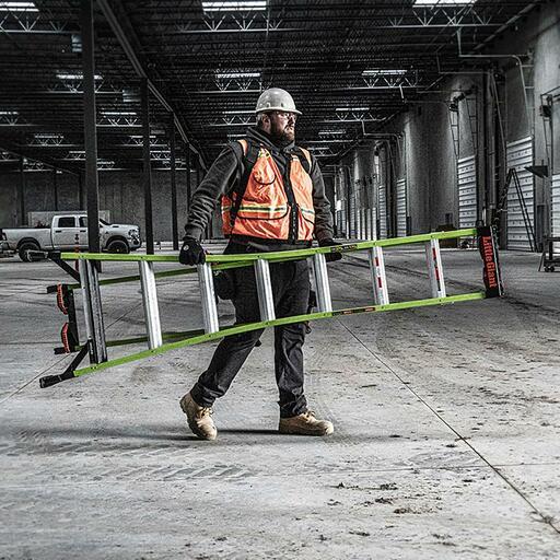 Little Giant Ladder Systems 13908-447 2.44m 170kg 3-in-1 Fiberglass King Kombo Combination Ladder – image 16