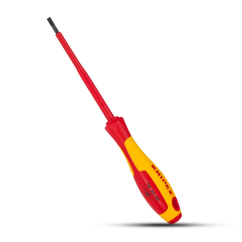 Knipex 982040 4mm (0.1") x 100mm (3.9") 1000V VDE Slotted Screwdriver – image 2