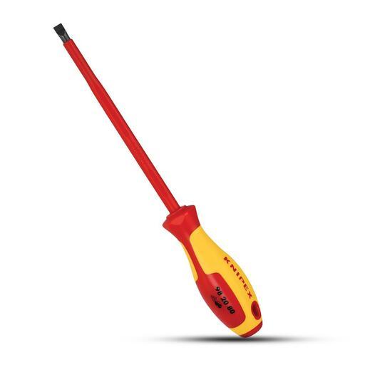 Knipex 982080 8mm (0.3") x 175mm (6.8") 1000V VDE Slotted Screwdriver – image 2