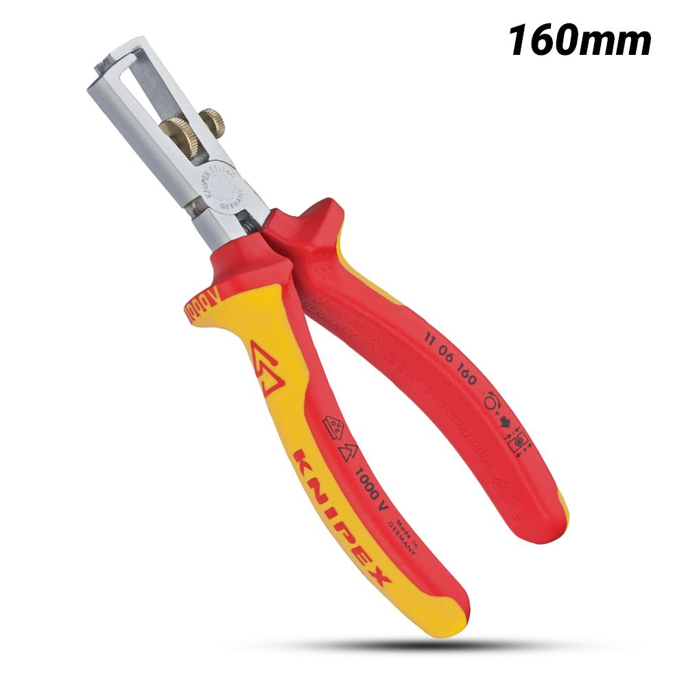 Knipex 1106160SB 160mm (6.2") 1000V VDE Wire Stripper – image 1
