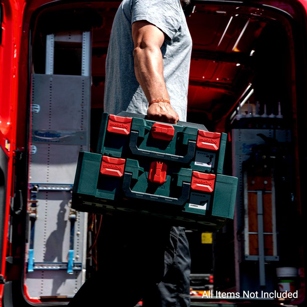 Metabo METABOX 118 N (626882000) 396mm x 296mm x 118mm Storage Box Organiser – image 7