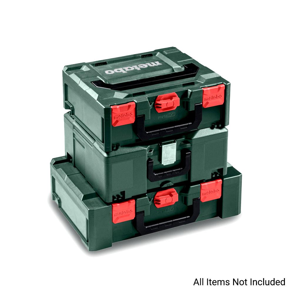 Metabo METABOX 145 SB (626886000) 396mm x 296mm x 145mm Storage Box Organiser – image 6