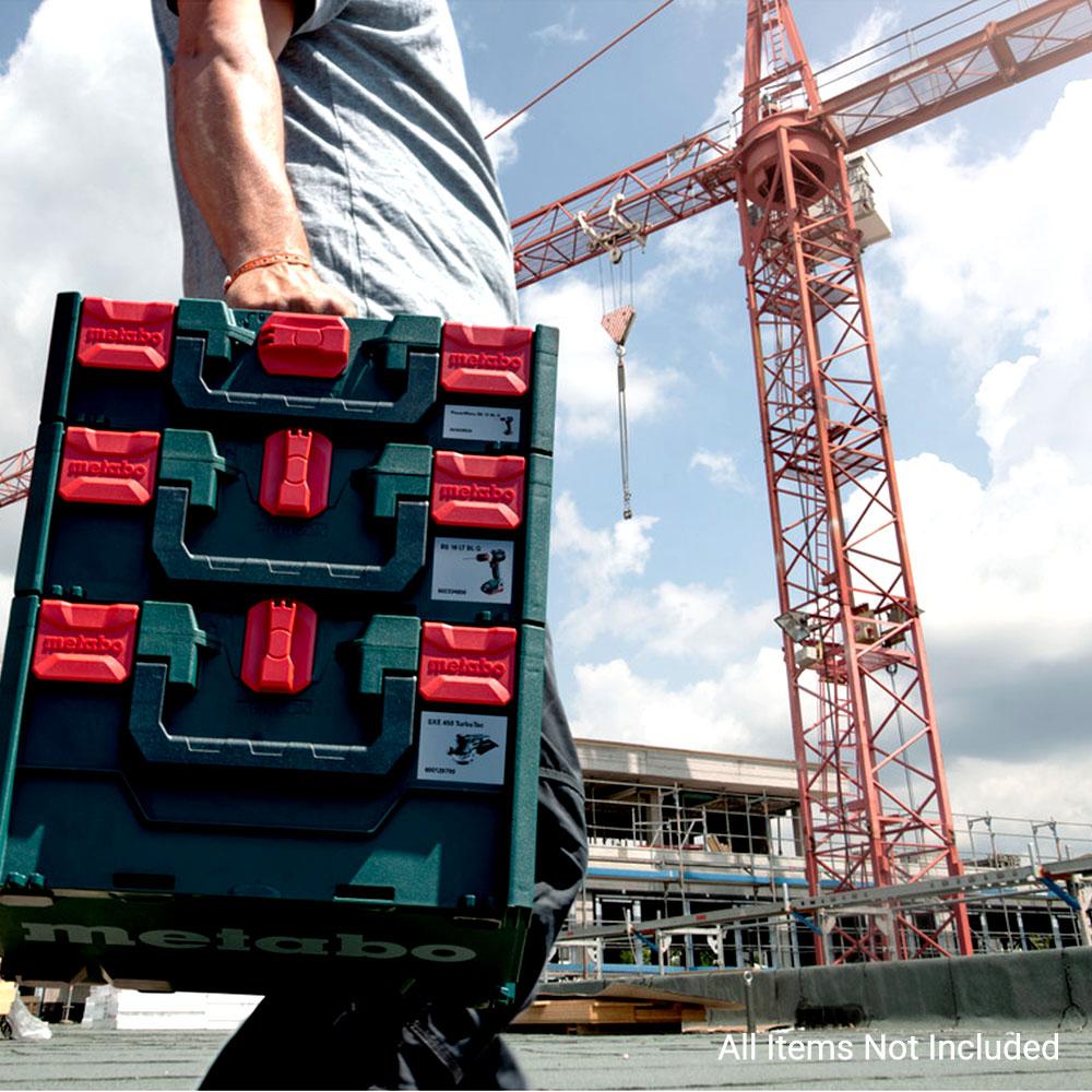 Metabo METABOX 145 SB (626886000) 396mm x 296mm x 145mm Storage Box Organiser – image 9
