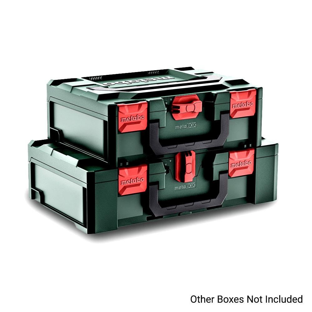 Metabo METABOX 145 L KHE (626892000) 496mm x 296mm x 145mm Storage Box Organiser – image 4