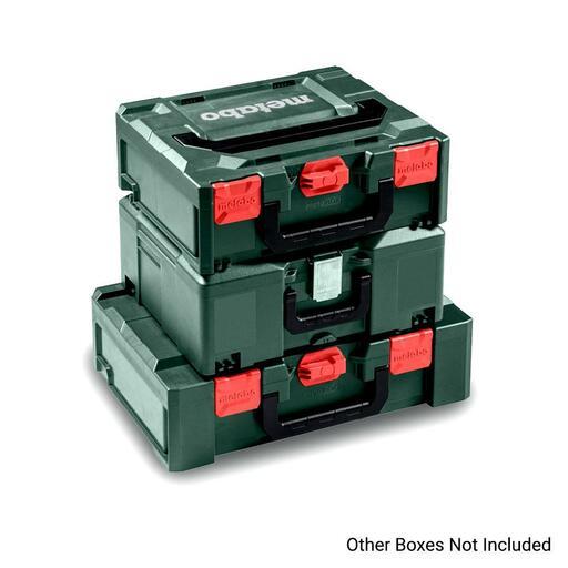 Metabo METABOX 165 L (626889000) 496mm x 296mm x 165mm Storage Box Organiser – image 4