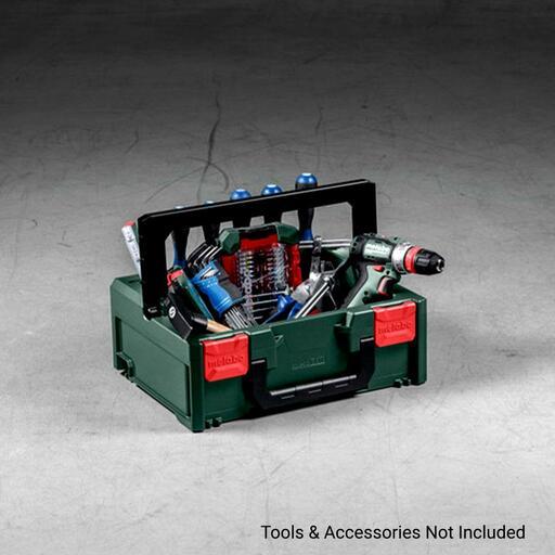 Metabo metaBOX 145 Toolbox (626908000) 396mm x 296mm x 153.5mm Tool Box Organiser – image 3