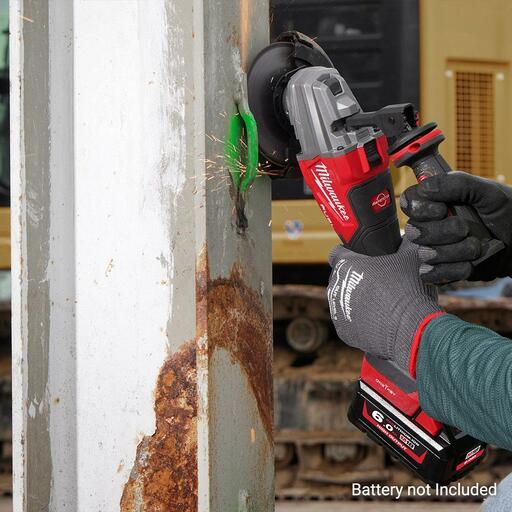 Milwaukee M18FSAGES1250 18V Li-ion Cordless Fuel ONE-KEY 125mm (5") Dual-Trigger Braking Angle Grinder With Deadman Paddle Switch - Skin Only – image 13