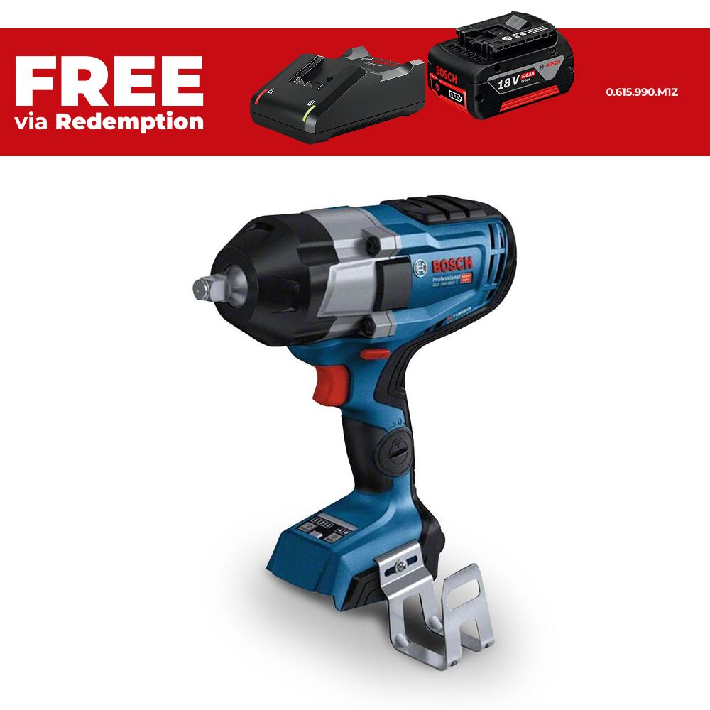 Bosch GDS 18V-1000 C (0.601.9J8.000) 18V Li-ion Cordless Brushless BITURBO 1/2" Impact Wrench - Skin Only – image 1
