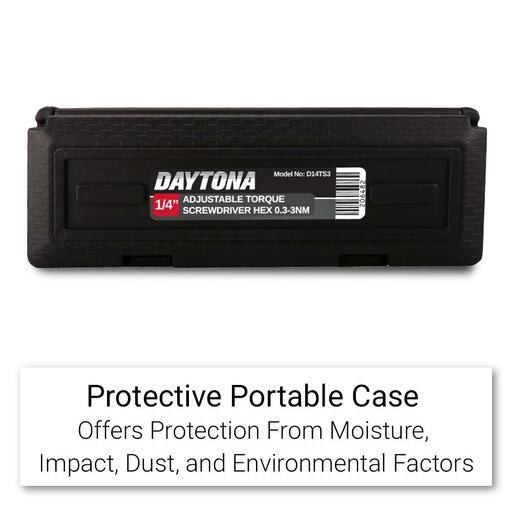 Daytona D14TS3 0.3-3NM 1/4" Drive Digital Adjustable Torque Screwdriver – image 6