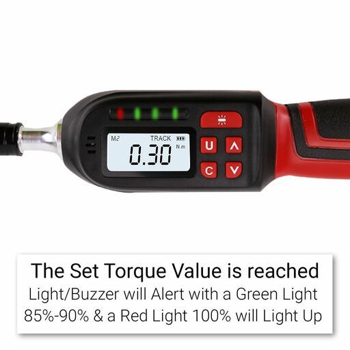 Daytona D14TS3 0.3-3NM 1/4" Drive Digital Adjustable Torque Screwdriver – image 7