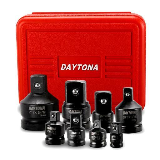 Daytona DISAS8 8pce Impact Socket 1/4" - 1" Adaptor Set