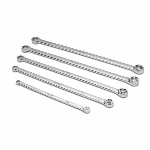 Daytona D5DRS819 5pce 8mm-19mm Metric Grip Grabber Extra Long Double Ring Spanner Set – image 2
