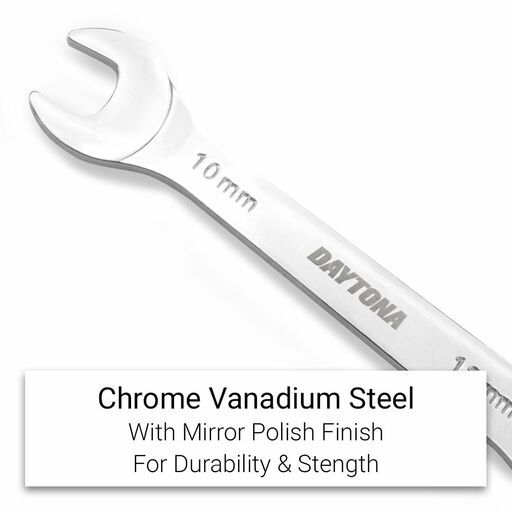 Daytona D7STM 7pce Ultra Thin Double Open End Metric Spanner Set – image 3