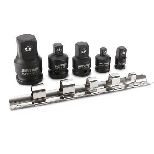 Daytona DIAS5 5pce Imperial Adaptor 1/4"-1/2" Impact Socket Rail Set