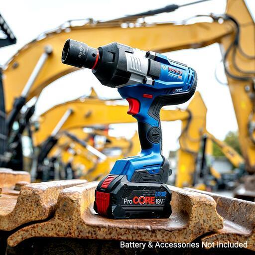 Bosch GDS 18V-1600 HC (0.601.9M1.000) 18V Li-ion Cordless Brushless 3/4" High-Torque Impact Wrench - Skin Only – image 4