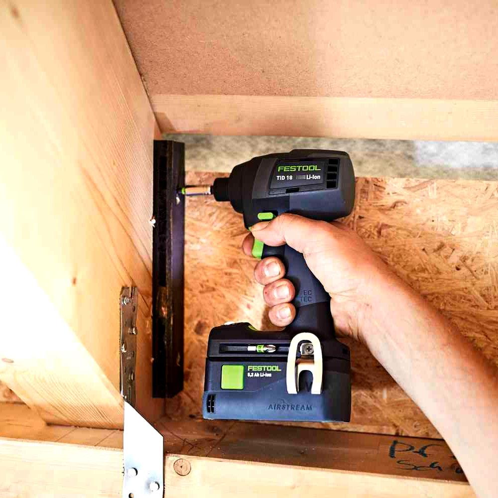Festool TID18 5.0/4.0-SetTPC18AU (577657) 18V 4.0Ah/5.0Ah Li-ion Cordless Brushless 2pce Bluetooth Combo Kit – image 3