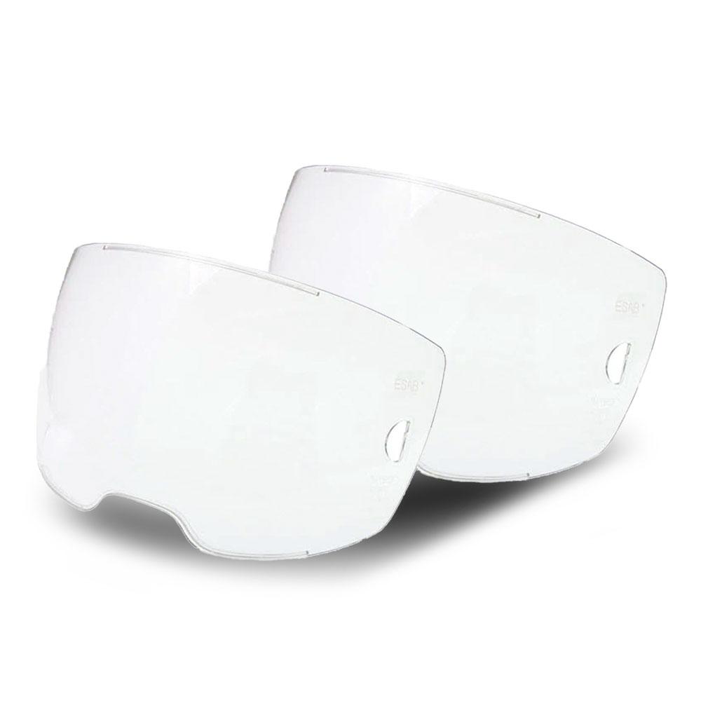 ESAB 0700600880 2-Pack Clear Front Cover Lens To Suit Sentinel A60 Welding Helmet – image 2