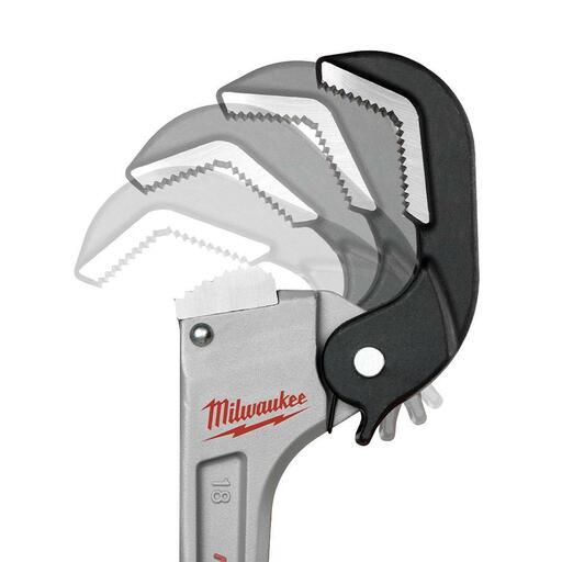 Milwaukee 48227418 457mm (18") Self Adjusting Pipe Wrench – image 4