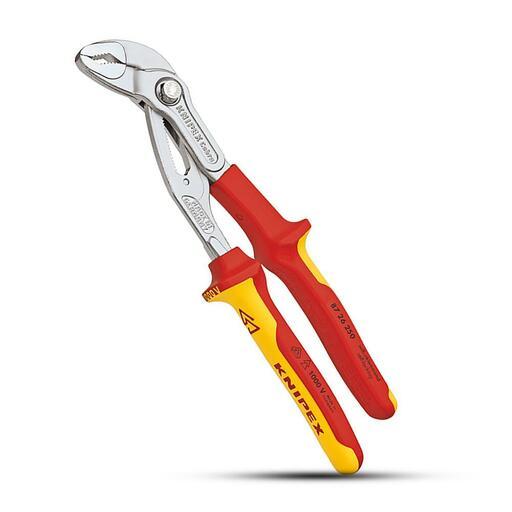 Knipex 8726250SB 250mm 1000V VDE Cobra Water Pump Pliers – image 2