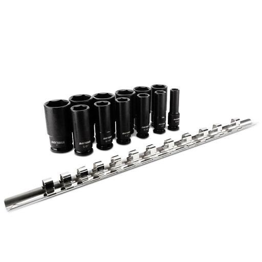 Daytona DDIM1238 12pce 3/8" Drive 5/16"-1" Imperial Deep Impact Socket Set