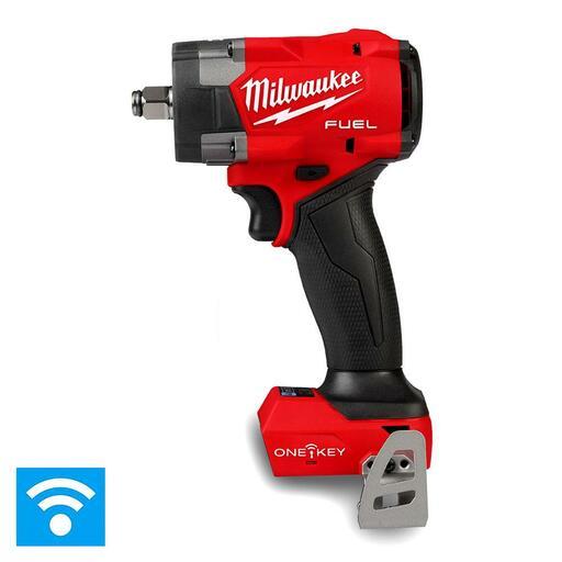 Milwaukee M18ONEFIW2FC120 18V Li-ion Cordless Fuel ONE-KEY 1/2" Drive Controlled Torque Impact Wrench with Friction Ring - Skin Only – image 2