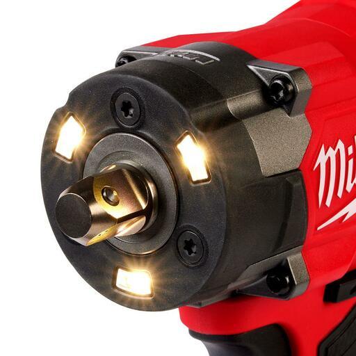 Milwaukee M18ONEFIW2PC120 18V Li-ion Cordless Fuel ONE-KEY 1/2" Drive Controlled Torque Impact Wrench with Pin Detent - Skin Only – image 5