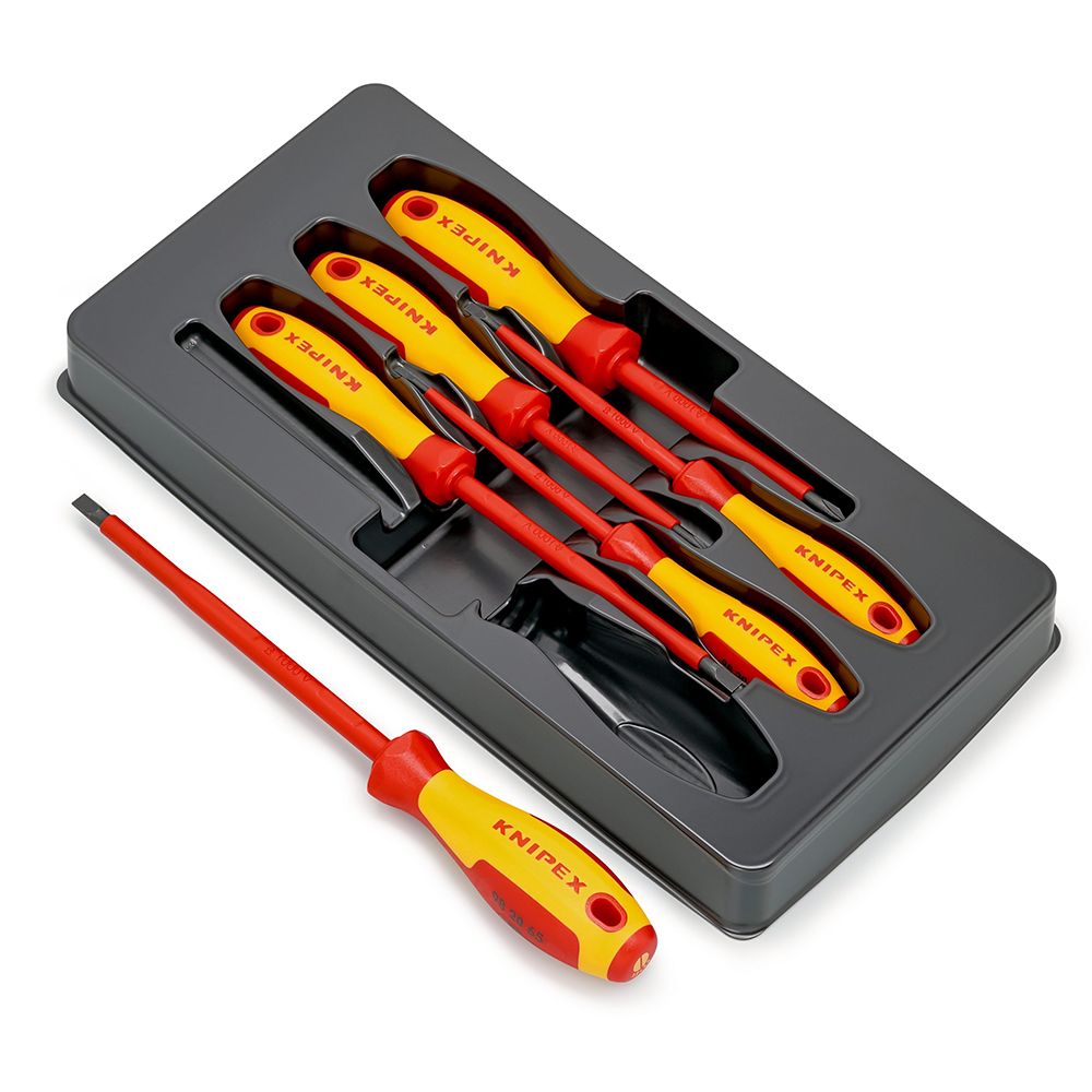 Knipex 002012V02 6pce 1000V VDE Slim Screwdriver Set – image 3