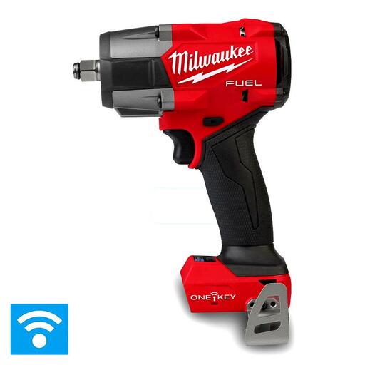 Milwaukee M18ONEFMTIW2FC120 18V Li-ion Cordless Fuel ONE-KEY 1/2" Controlled Mid-Torque Impact Wrench with Friction Ring - Skin Only – image 2