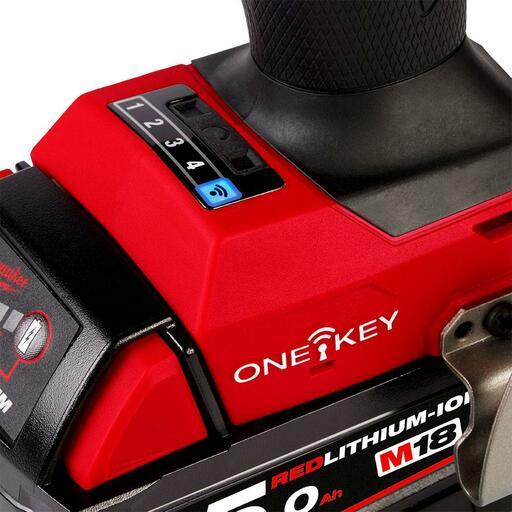 Milwaukee M18ONEFMTIW2FC120 18V Li-ion Cordless Fuel ONE-KEY 1/2" Controlled Mid-Torque Impact Wrench with Friction Ring - Skin Only – image 4