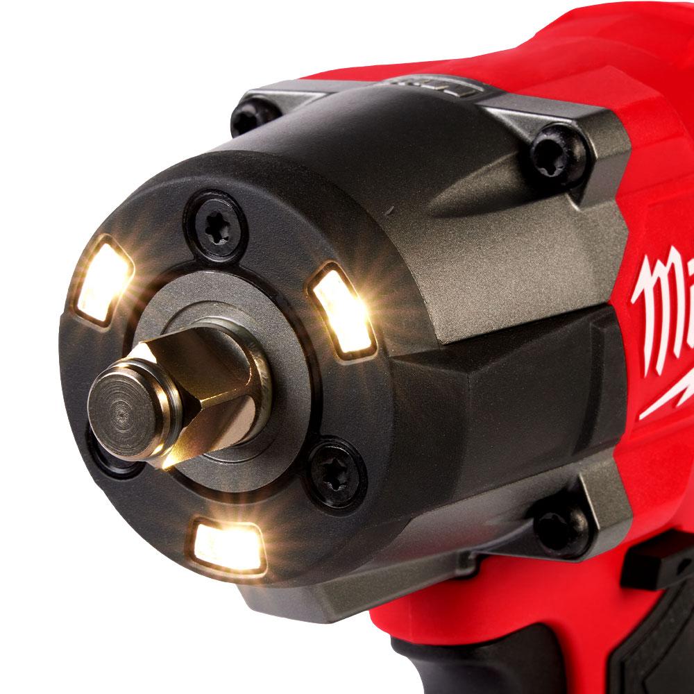Milwaukee M18ONEFMTIW2FC120 18V Li-ion Cordless Fuel ONE-KEY 1/2" Controlled Mid-Torque Impact Wrench with Friction Ring - Skin Only – image 3