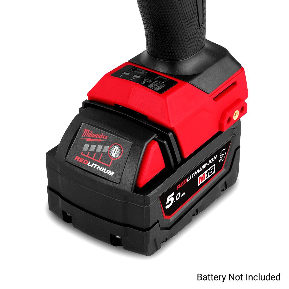 Milwaukee M18FHIW2P120 18V Li-ion Cordless Fuel 1/2" Drive High Torque Impact Wrench with Pin Detent - Skin Only – image 4