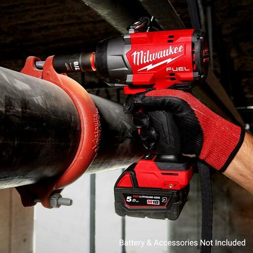 Milwaukee M18FHIW2P120 18V Li-ion Cordless Fuel 1/2" Drive High Torque Impact Wrench with Pin Detent - Skin Only – image 7