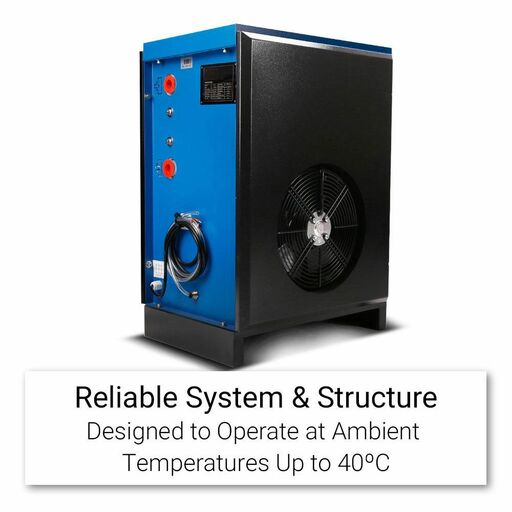 Chicago Air LAD78 0.52kW 78CFM Refrigerated Compressed Air Dryer – image 3
